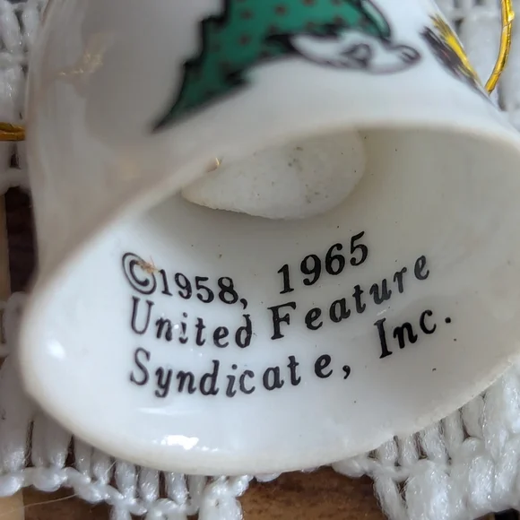 Vintage Peanuts/ Lucy Christmas Ornaments - Picture 13 of 16